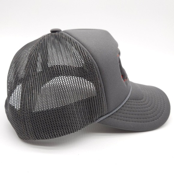 Montana Big Sky Country‎ Mesh Snapback Rope Trucker Hat Foam Ball Cap Gray 2017 - Picture 4 of 7